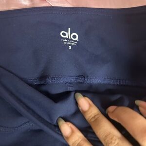 ALO Yoga Navy Leggings